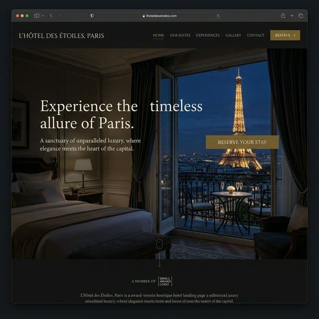 MKDA Portfolio: L'Hôtel des Étoiles