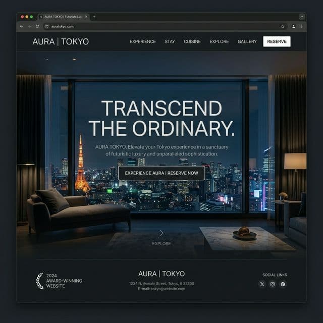 MKDA Portfolio: Aura Tokyo